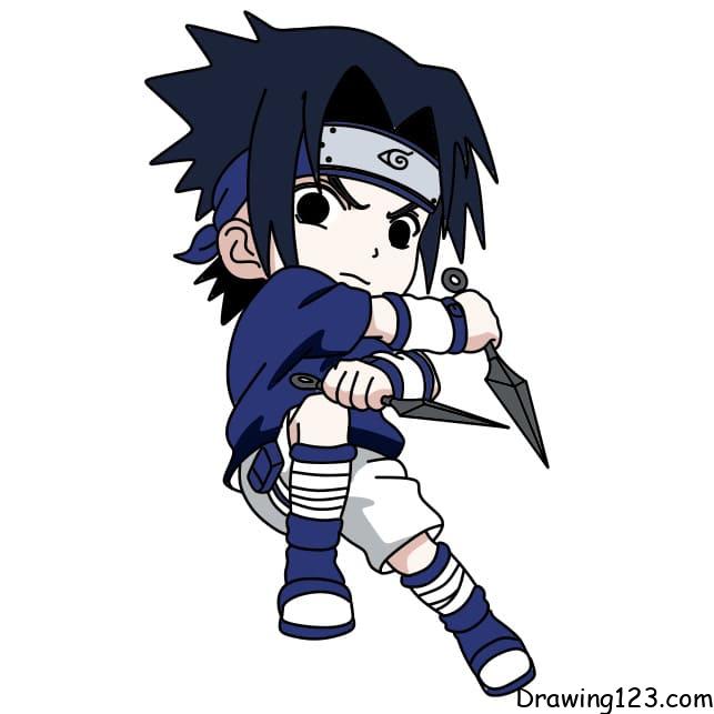 Sasuke piirustus