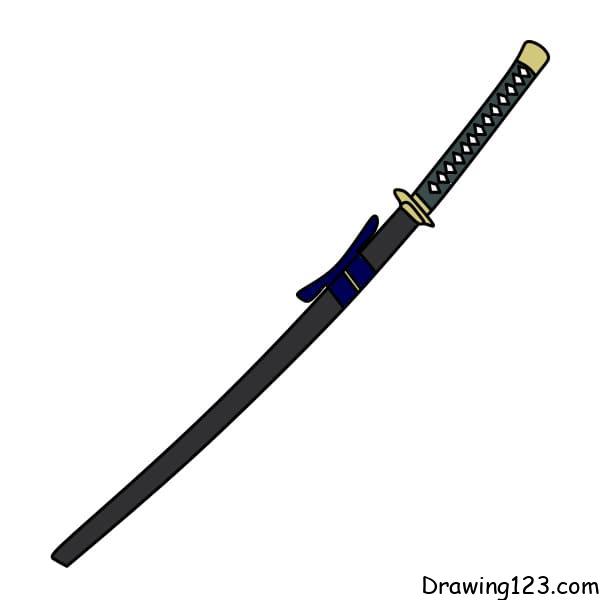 Drawing-sword-step6-2 piirustus