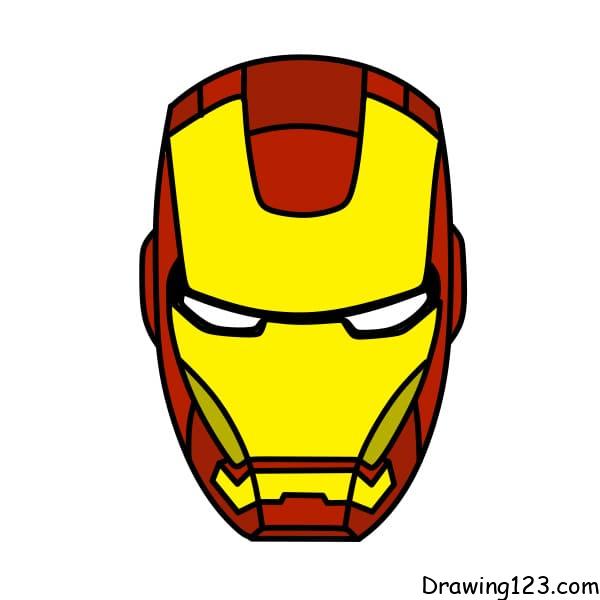 drawing-Iron-Man-step-10-1 piirustus