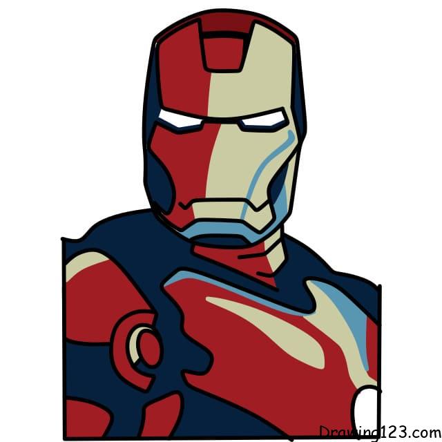 drawing-Iron-Man-step-10-5 piirustus