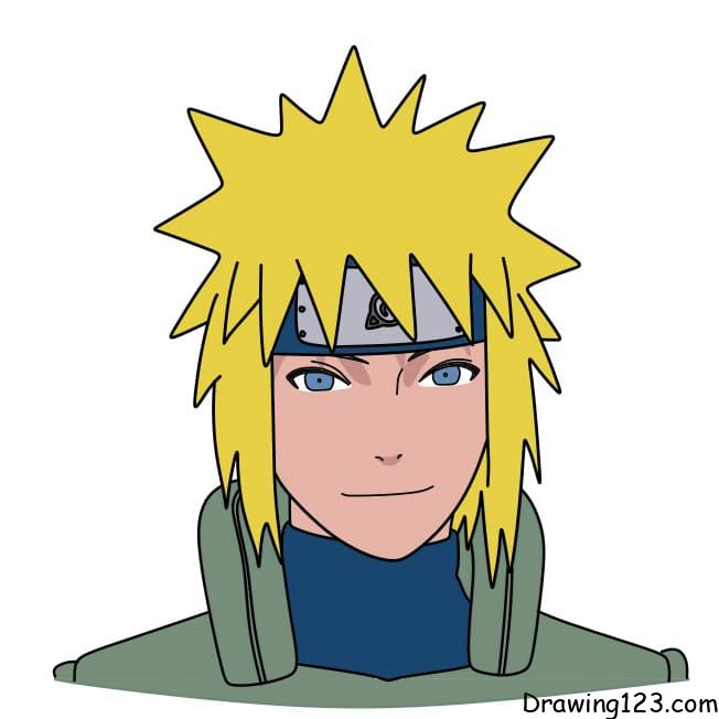 Namikaze Minato piirustus