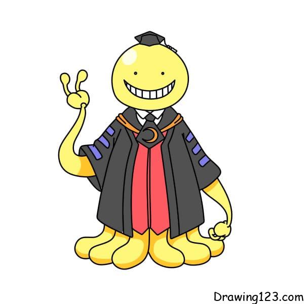 Koro Sensei piirustus