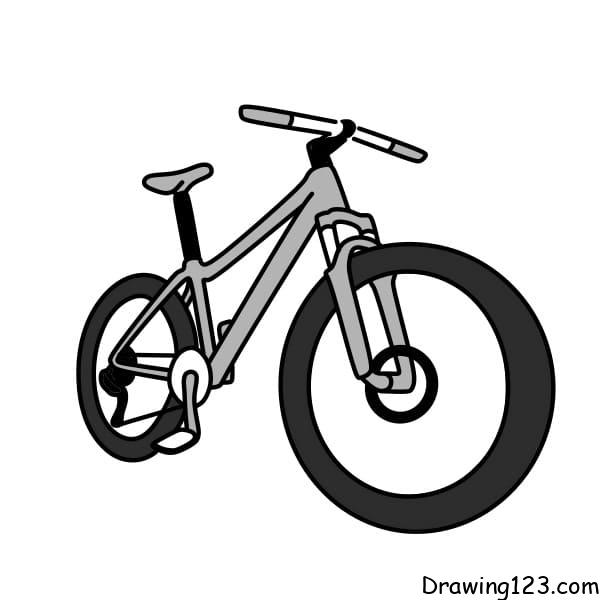 drawing-bicycle-step-7-1 piirustus