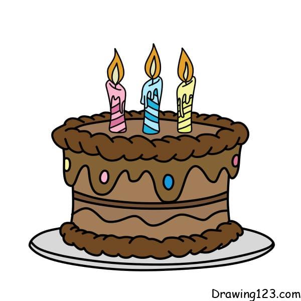 drawing-birthday-cake-step-10 piirustus