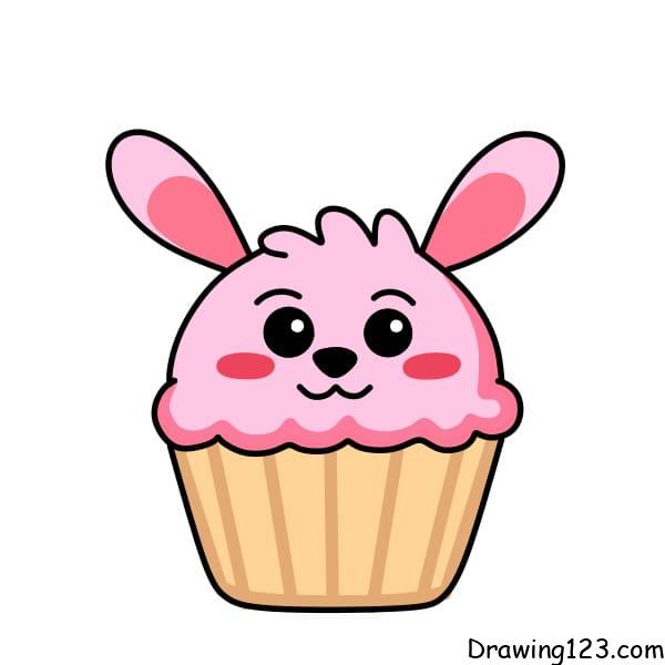 drawing-cupcake-step-5-3 piirustus