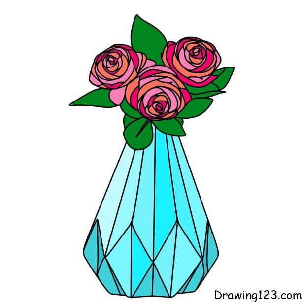 drawing-a-vase-step-7 piirustus