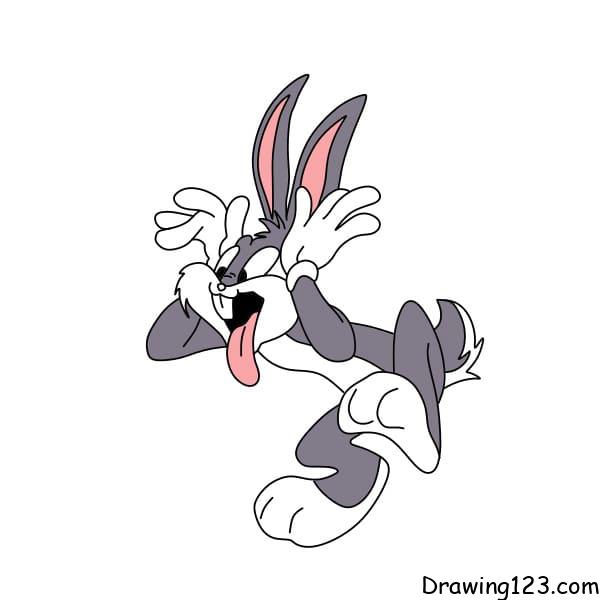 Bugs Bunny piirustus