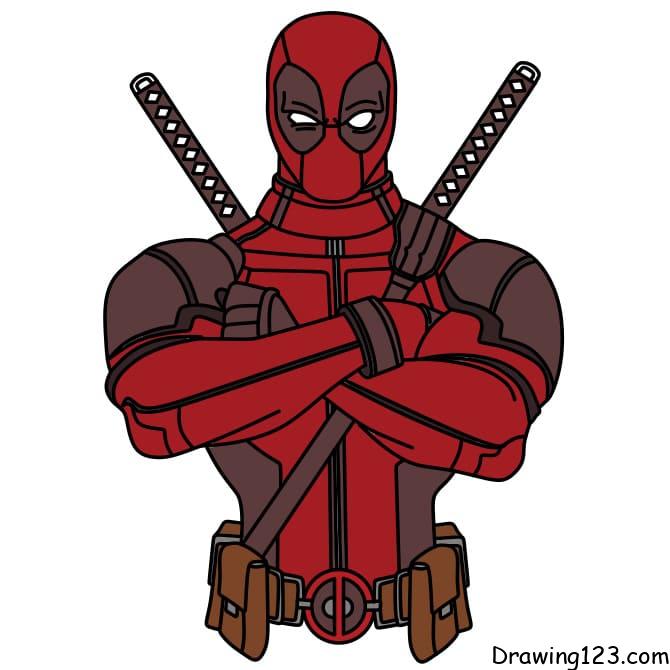 Deadpool piirustus