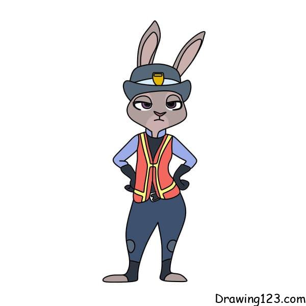 Judy Hopps piirustus