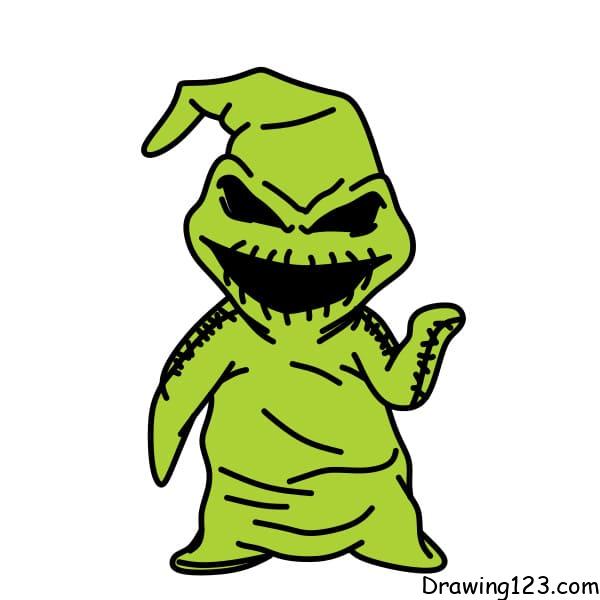 Oogie Boogie piirustus