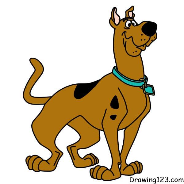 Scooby Doo piirustus