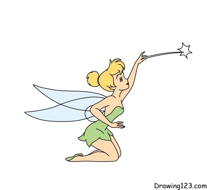 Tinkerbell piirustus