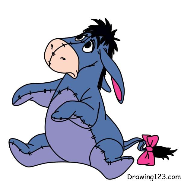 Eeyore piirustus