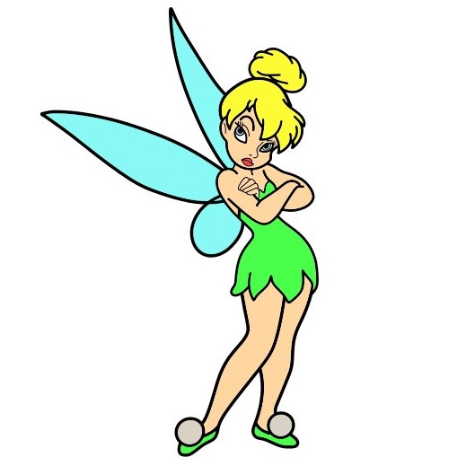 Tinkerbell 7 (8) piirustus