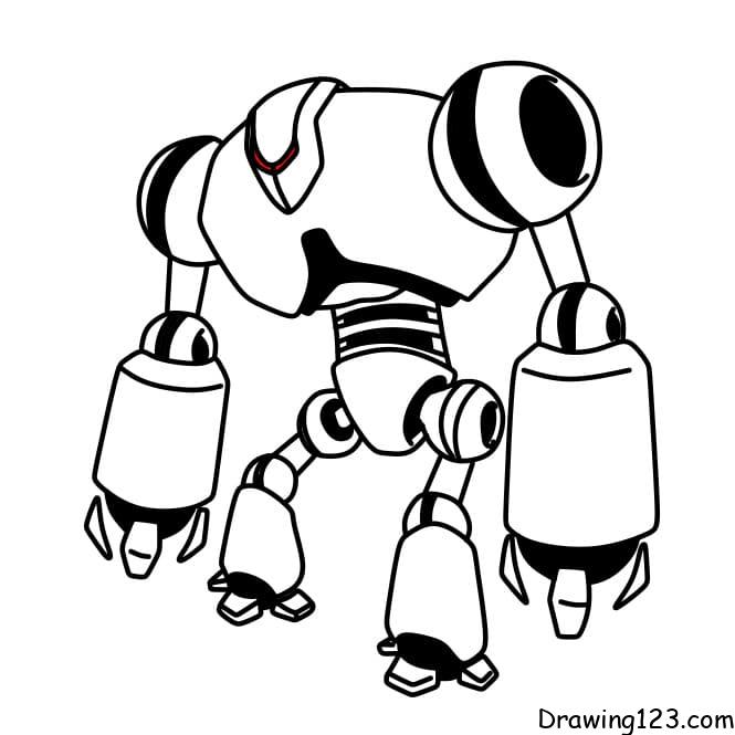 How-to-Draw-Robot-Step-11-4 piirustus