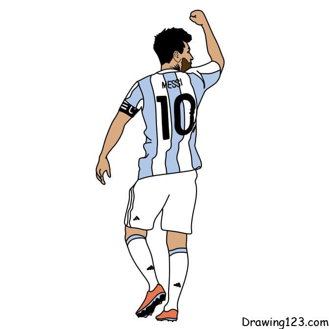 How-to-draw-Lionel-Messi-step-11-4 piirustus