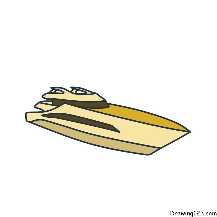 How-to-draw-a-Yacht-step-6-11 piirustus