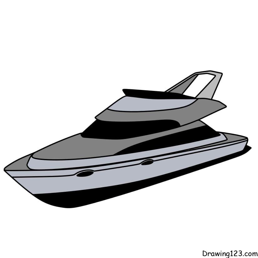 How-to-draw-a-Yacht-step-7-3 piirustus