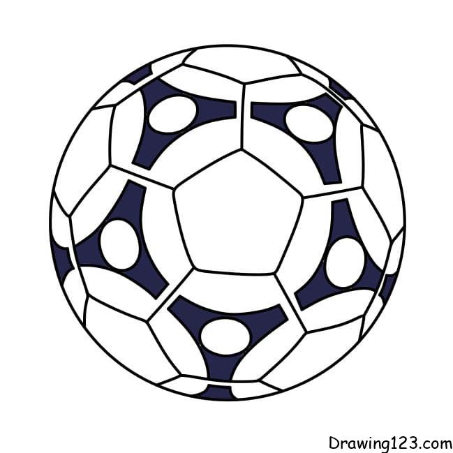 How-to-draw-a-Soccer-Ball-step-6-4 piirustus