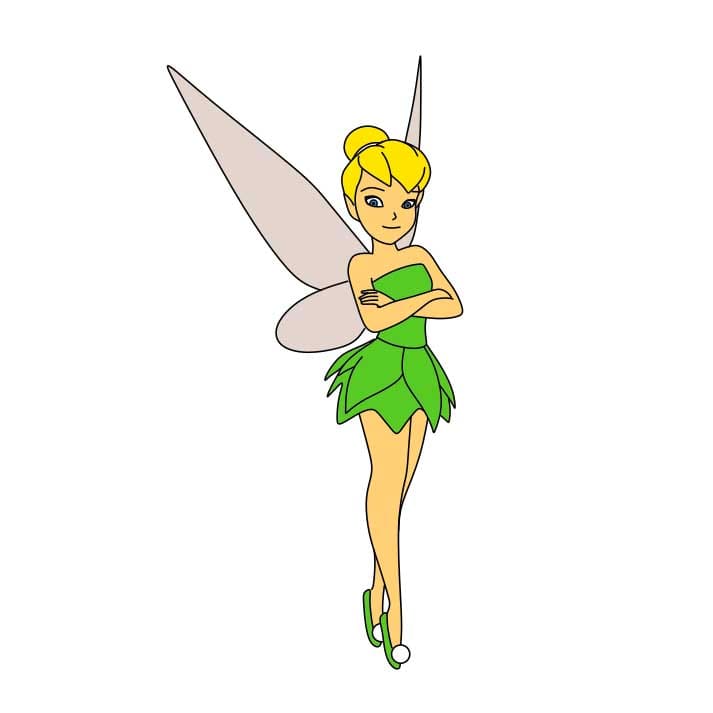 How-to-Draw-Tinkerbell-Step-11-4 piirustus