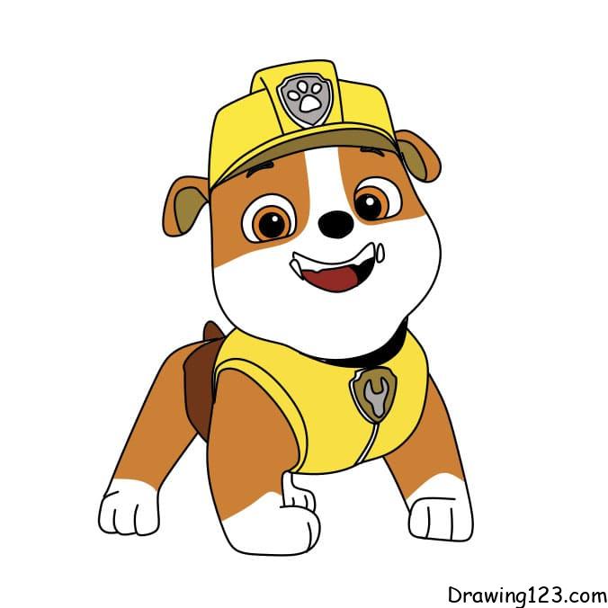 How-to-draw-Paw-Patrol-Step-10-6 piirustus