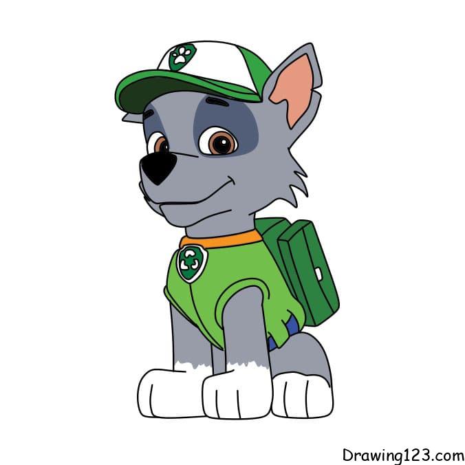 How-to-draw-Paw-Patrol-Step-11-4 piirustus