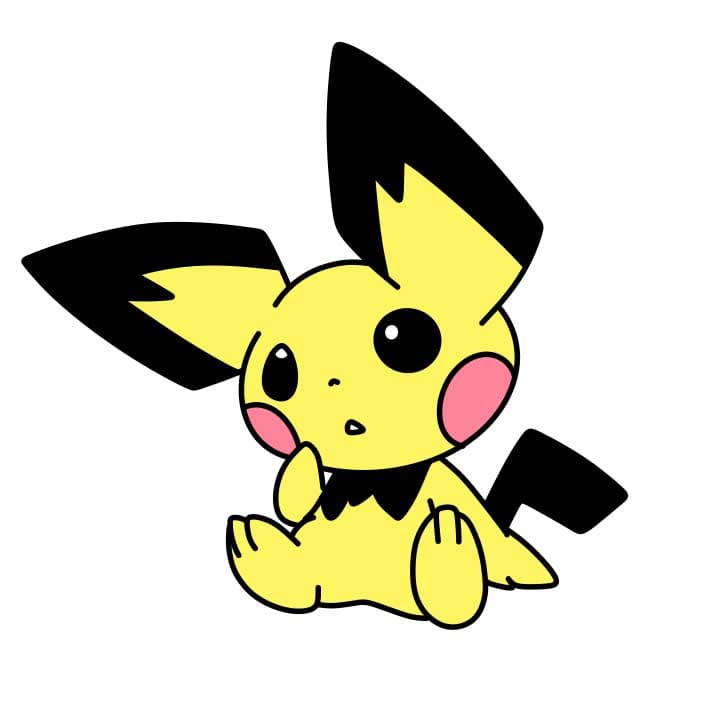 How-to-draw-Pokemon-Pichu-Step-9-4 piirustus