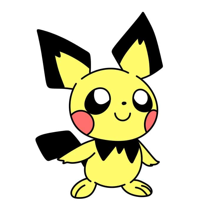 How-to-draw-Pokemon-Pichu-Step-9-6 piirustus