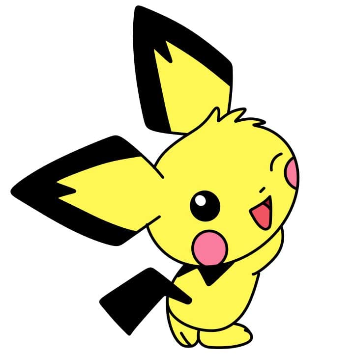 How-to-draw-Pokemon-Pichu-Step-9 piirustus