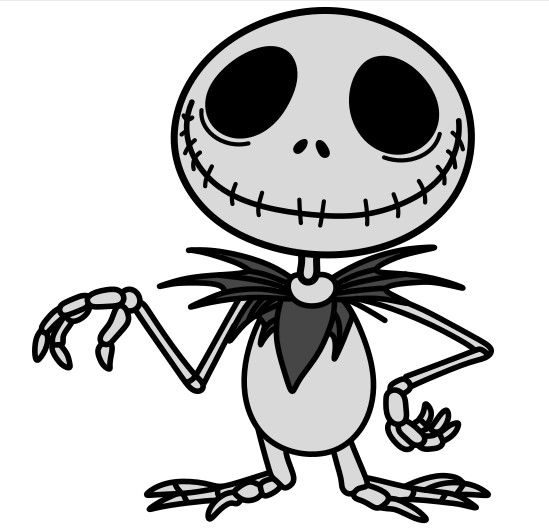 Jack Skellington 10 (13) piirustus