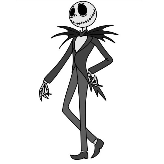 Jack Skellington 11 (11) piirustus