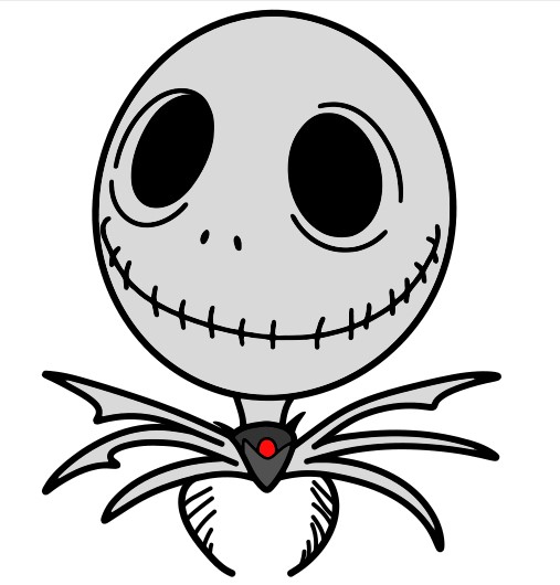 Jack Skellington 9 (7) piirustus