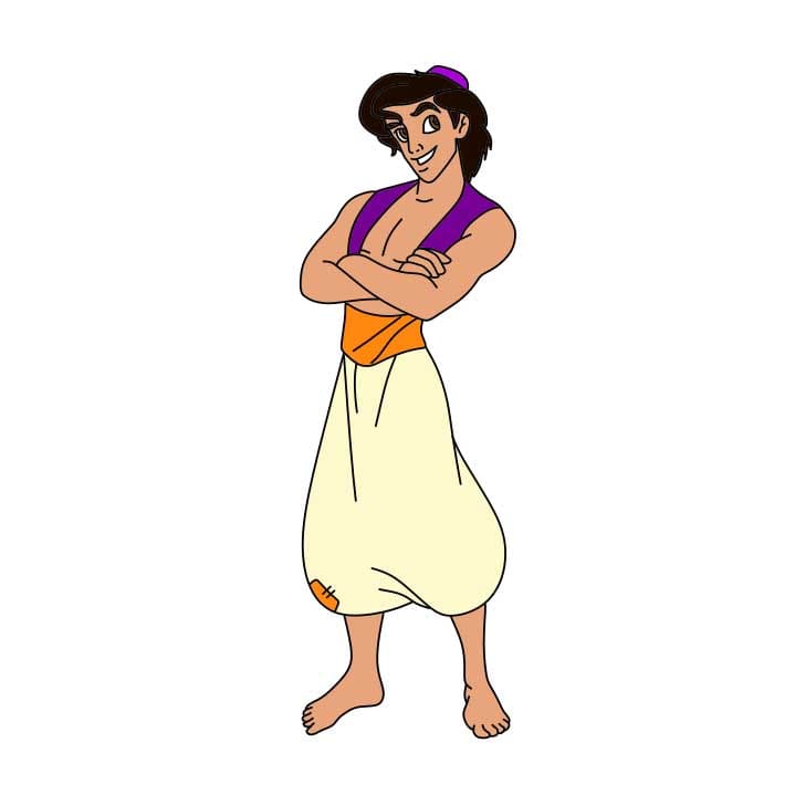 Aladdin piirustus