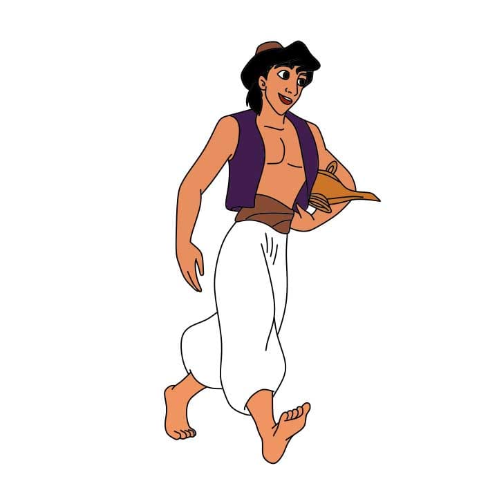 How-to-Draw-Aladdin-Step-12 piirustus