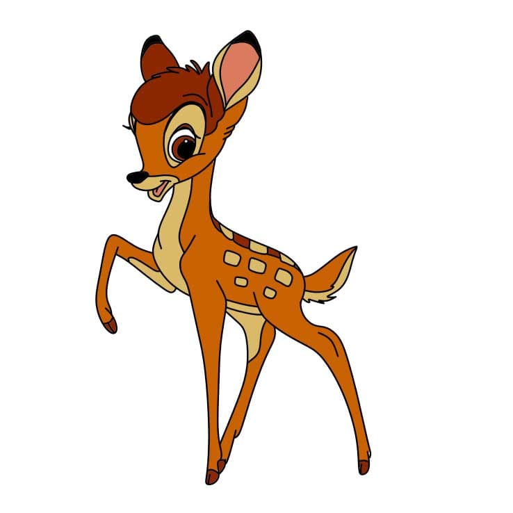 How-to-Draw-Bambi-Step-8-5 piirustus