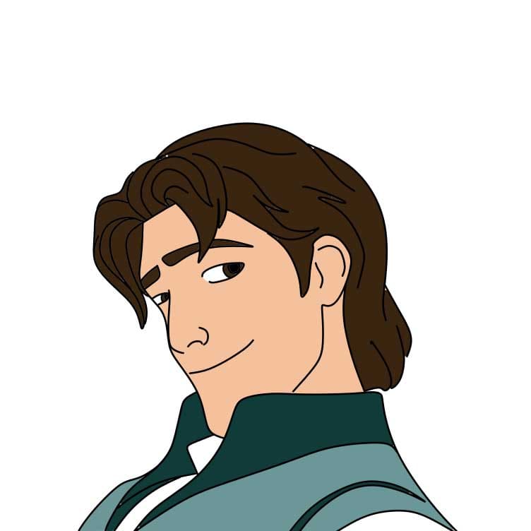 How-to-Draw-Flynn-Rider-Step-6-3 piirustus