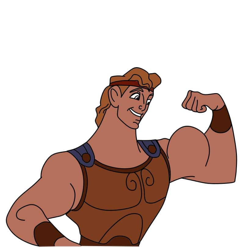 How-to-Draw-Hercules-Step-7-3 piirustus