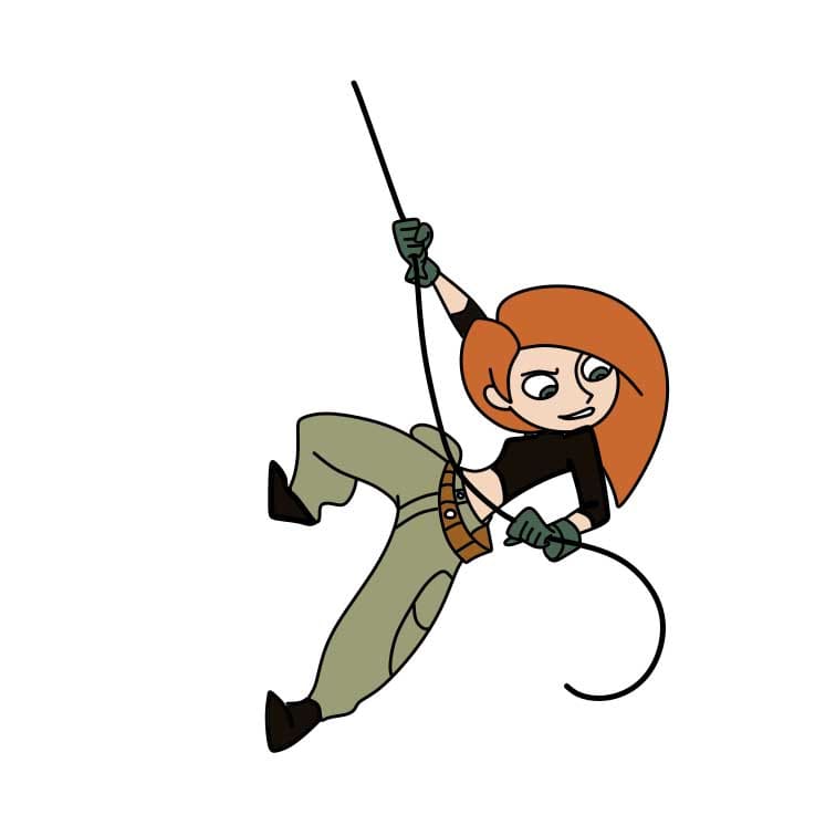 How-to-Draw-Kim-Possible-Step-10-4 piirustus