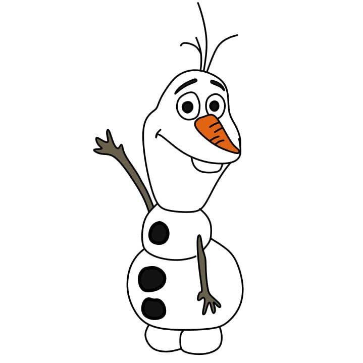 How-to-Draw-Olaf-Step-8-5 piirustus