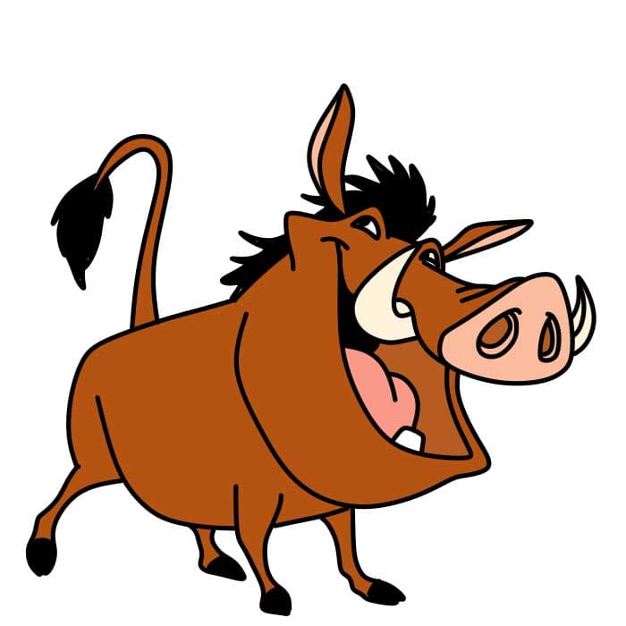 How-to-Draw-Pumbaa-Step-9-4 piirustus