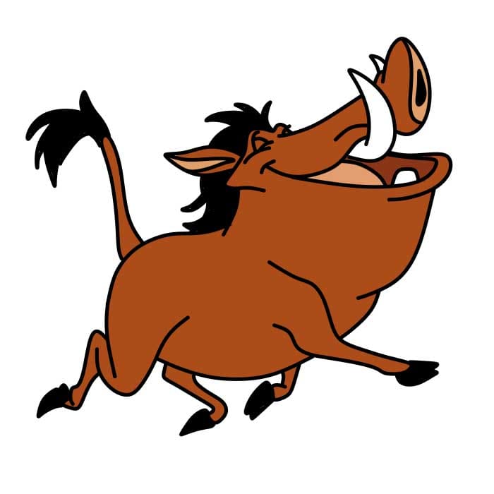 How-to-Draw-Pumbaa-Step-9-6 piirustus