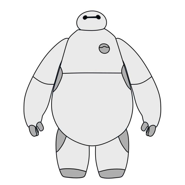 Baymax piirustus