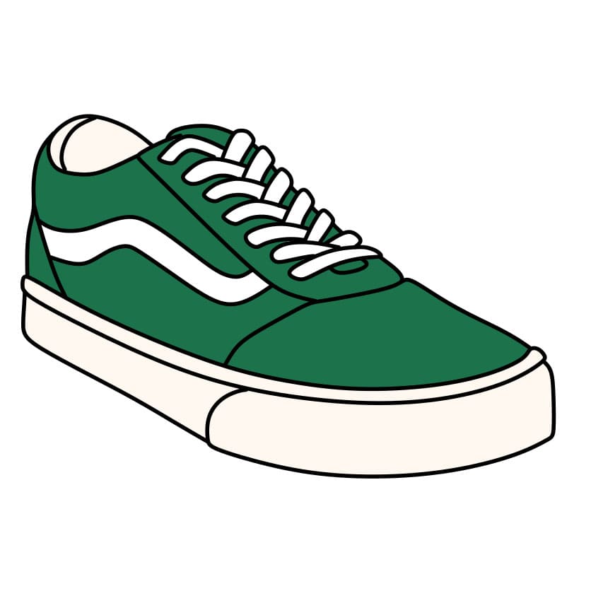 How-to-draw-a-shoe-Step-7-5 piirustus