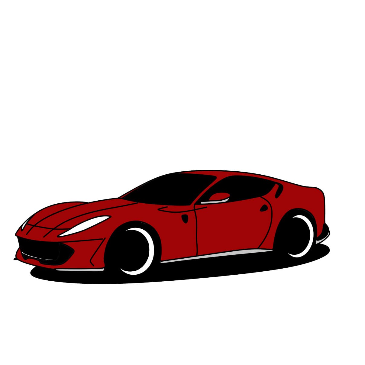 How-to-Draw-Ferrari-Step-3-6 piirustus