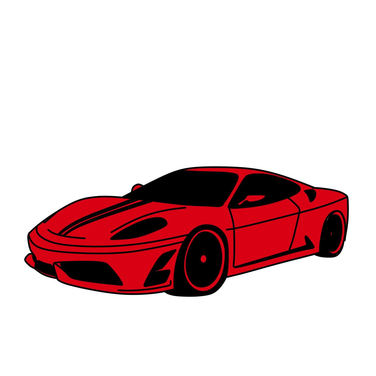 How-to-Draw-Ferrari-Step-6-6 piirustus