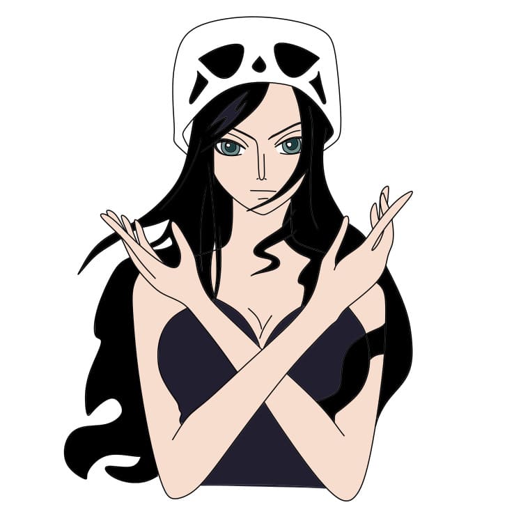 Nico Robin piirustus