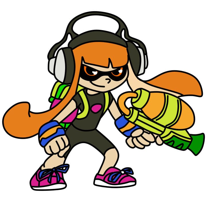 How-to-Draw-Splatoon-Step-11 piirustus