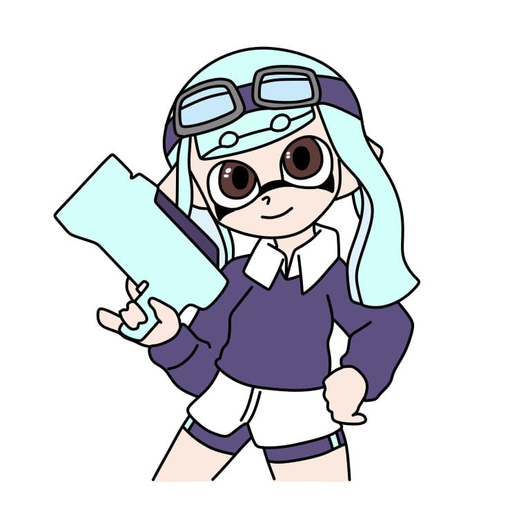 How-to-Draw-Splatoon-Step-7-2 piirustus