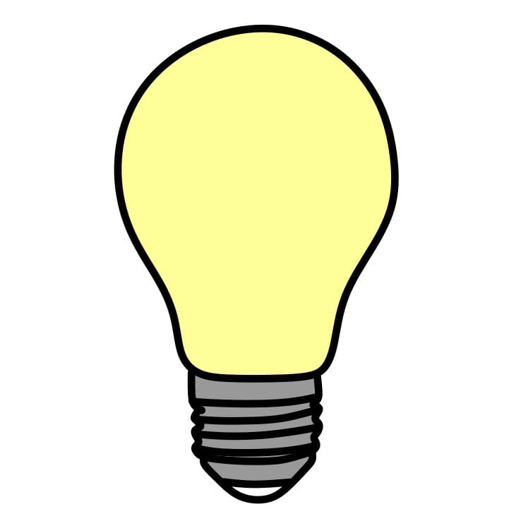 How-to-draw-a-light-bulb-Step-5-6 piirustus