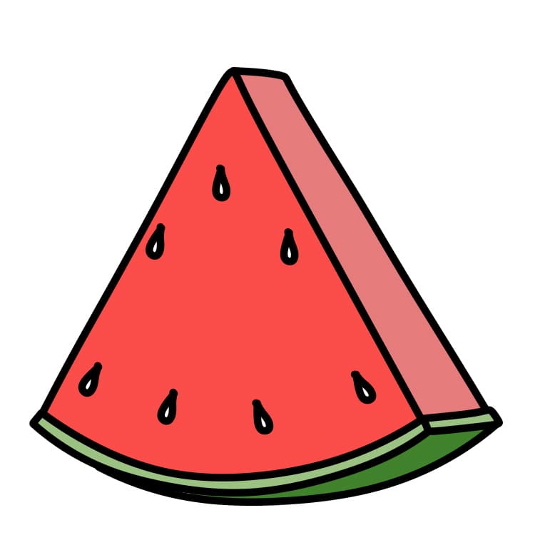 How-to-draw-watermelon-Step-5-4 piirustus